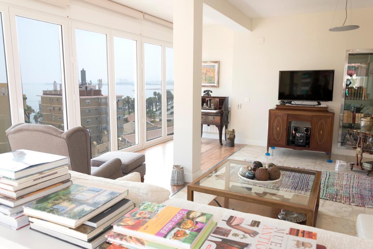 Malagueta Penthouse Premium Apartment Malaga Bagian luar foto